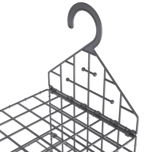  2 db akasztós szekrényrendező 7 polccal