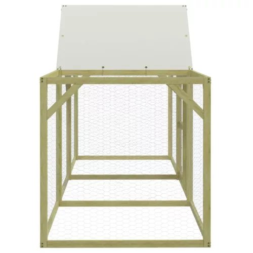  impregnált tömör fenyőfa tyúkól 300 x 100 x 150 cm