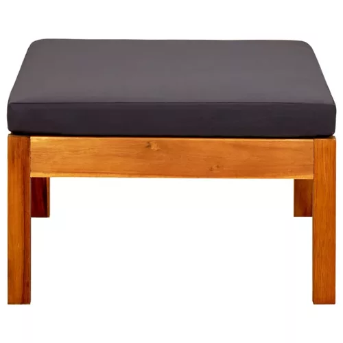  2 db tömör akácfa kerti lábtartó