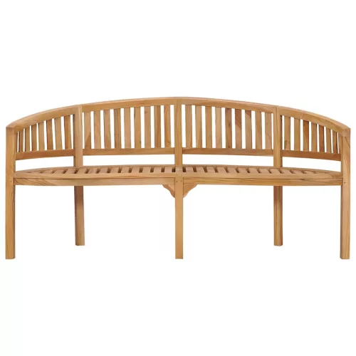  tömör tíkfa banán alakú pad 180 cm