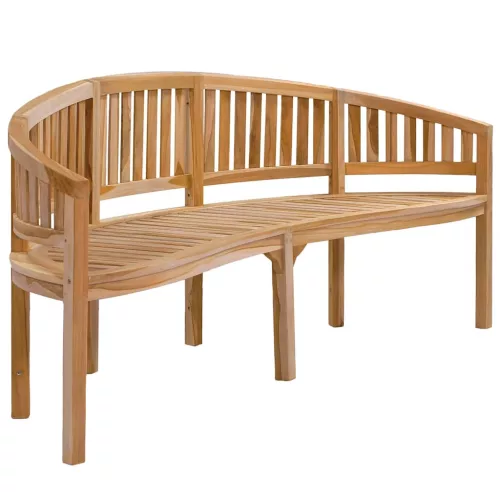  tömör tíkfa banán alakú pad 200 cm