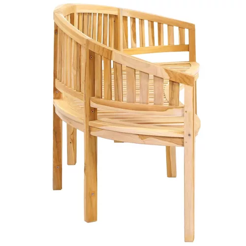 tömör tíkfa banán alakú pad 200 cm