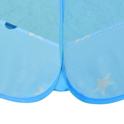  kék gyerekjátszósátor 250 labdával 102 x 102 x 82 cm