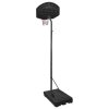  fekete polietilén kosárlabda állvány 282-352 cm
