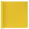  sárga HDPE erkélytakaró 90 x 300 cm
