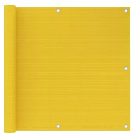  sárga HDPE erkélytakaró 90 x 300 cm