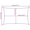 bézs HDPE napvitorla 160 g/m² 3,5 x 4,5 m