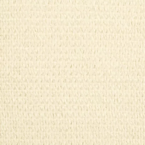  krémszínű HDPE napvitorla 160 g/m² 4,5 x 4,5 m