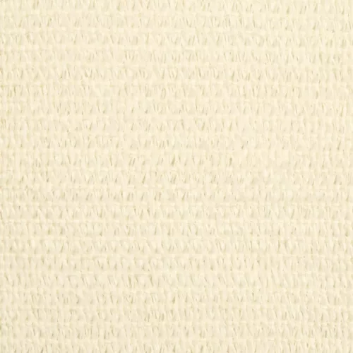  krémszínű HDPE napvitorla 160 g/m² 2 x 3,5 m
