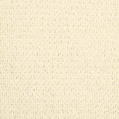  krémszínű HDPE napvitorla 160 g/m² 3 x 4 m 