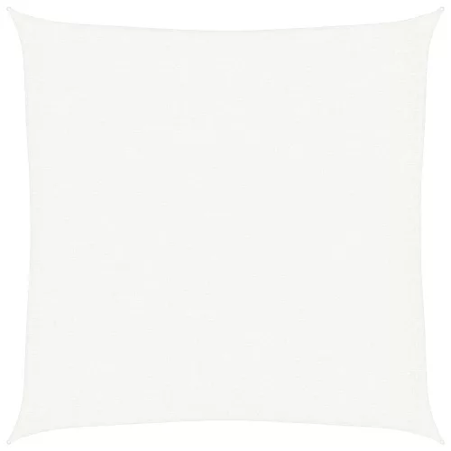  fehér HDPE napvitorla 160 g/m² 2,5 x 2,5 m