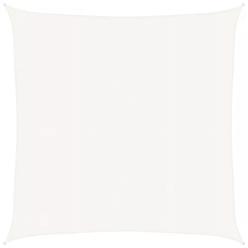  fehér HDPE napvitorla 160 g/m² 5 x 5 m
