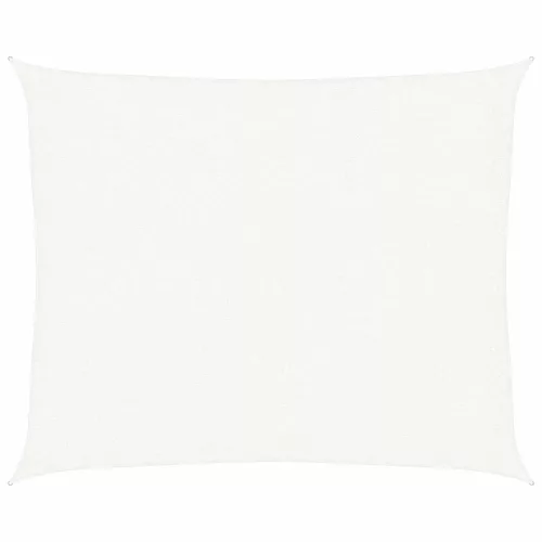  fehér HDPE napvitorla 160 g/m² 2,5 x 3 m