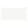  fehér HDPE napvitorla 160 g/m² 3 x 6 m