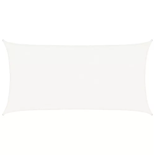  fehér HDPE napvitorla 160 g/m² 3 x 6 m