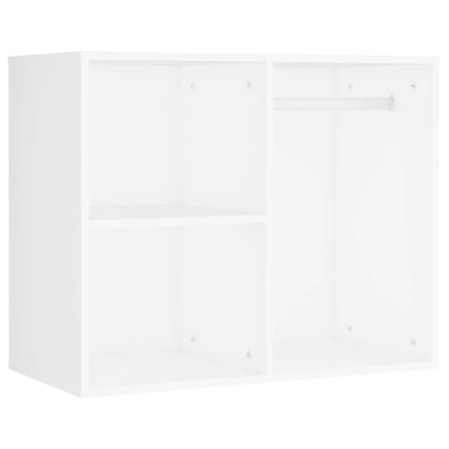  fehér szerelt fa fésülködőasztal-szett LED-ekkel