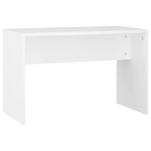  fehér szerelt fa fésülködőasztal-szett LED-ekkel