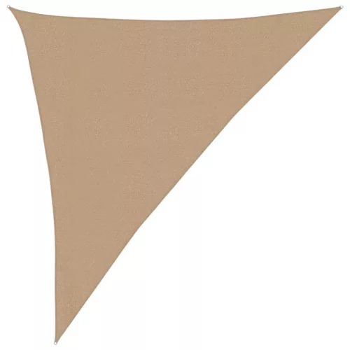  tópszínű HDPE napvitorla 160 g/m² 3 x 4 x 5 m