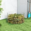  horganyzott acél kerti komposztáló Ø100 x 50 cm