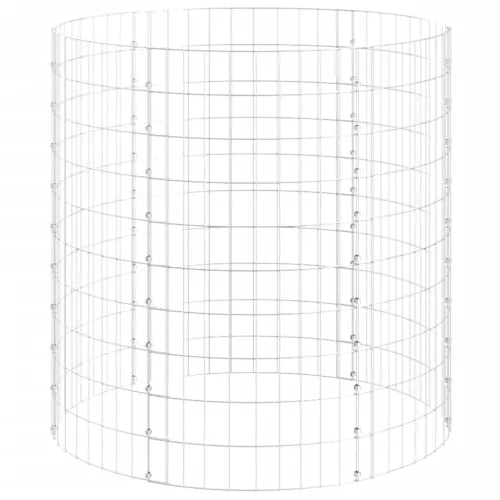  horganyzott acél kerti komposztáló Ø100 x 100 cm
