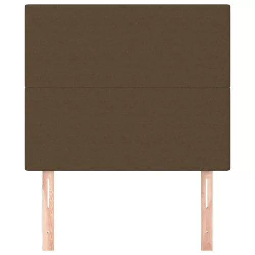  2 db sötétbarna szövet fejtámla 90x5x78/88 cm