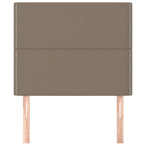  2 db tópszínű szövet fejtámla 90x5x78/88 cm