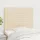  2 db krémszínű szövet fejtámla 90x5x78/88 cm