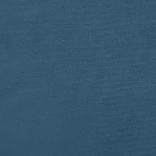  4 db sötétkék bársony fejtámla 100x5x78/88 cm