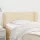  krémszínű szövet fejtámla szárnyakkal 83x23x78/88 cm