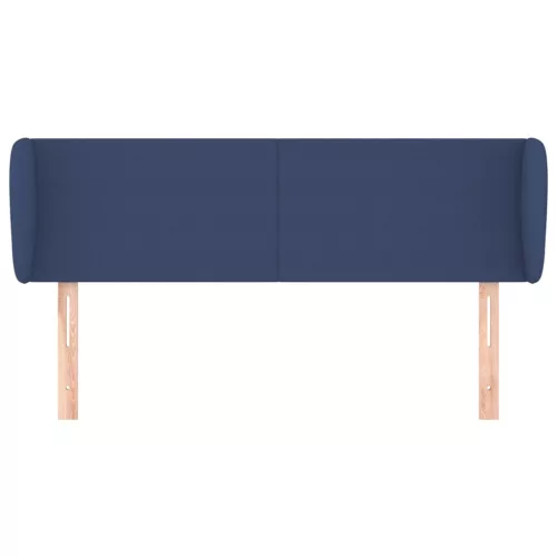  kék szövet fejtámla 147x23x78/88 cm