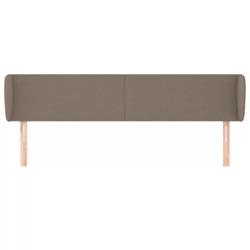  tópszínű szövet fejtámla szárnyakkal 183x23x78/88 cm