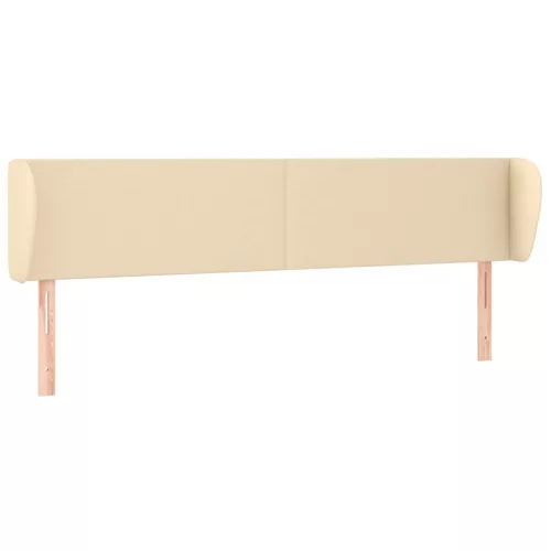  krémszínű szövet fejtámla 183x23x78/88 cm