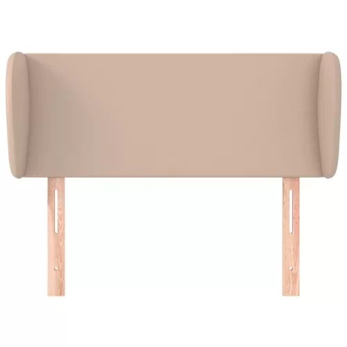  cappuccino műbőr szárnyas fejtámla 93x23x78/88 cm