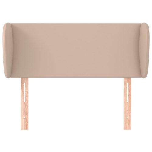  cappuccino műbőr szárnyas fejtámla 103x23x78/88 cm