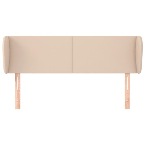  cappuccino műbőr szárnyas fejtámla 147x23x78/88 cm