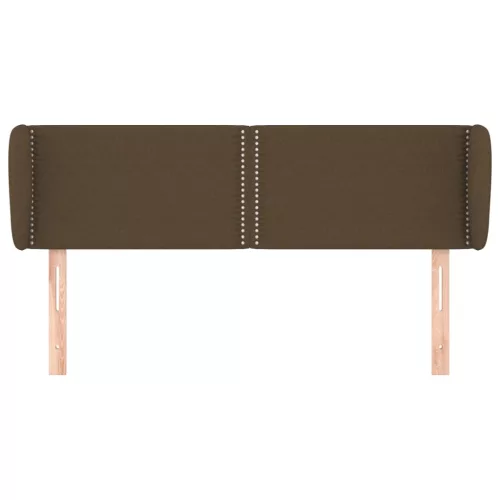  sötétbarna szövet fejtámla 147x23x78/88 cm