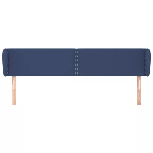  kék szövet fejtámla 203x23x78/88 cm