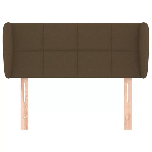  sötétbarna szövet fejtámla 93x23x78/88 cm