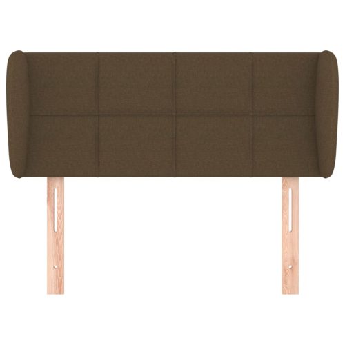  sötétbarna szövet fejtámla 103x23x78/88 cm