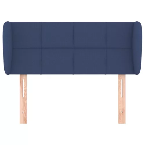  kék szövet fejtámla 103x23x78/88 cm