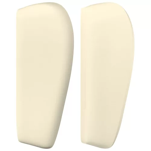  krémszínű műbőr szárnyas fejtámla 103x23x78/88 cm