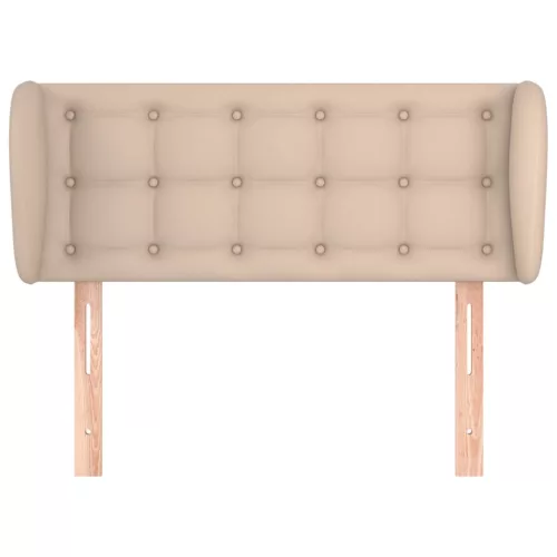  cappuccino műbőr szárnyas fejtámla 103x23x78/88 cm