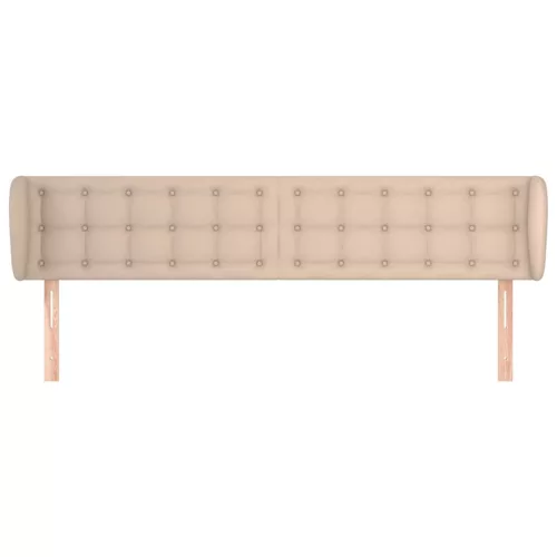  cappuccino műbőr szárnyas fejtámla 183x23x78/88 cm