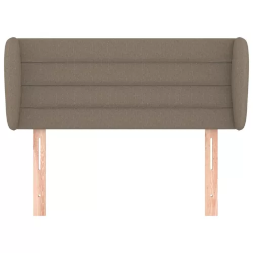  tópszínű szövet fejtámla szárnyakkal 103x23x78/88 cm