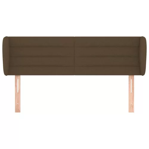  sötétbarna szövet fejtámla 147x23x78/88 cm