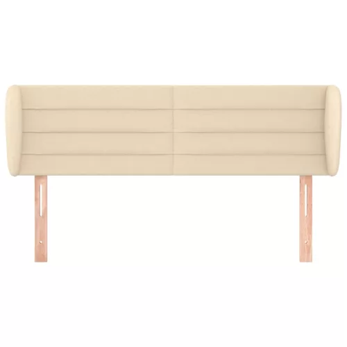  krémszínű szövet fejtámla 147x23x78/88 cm