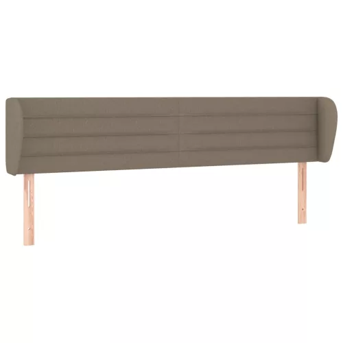  tópszínű szövet fejtámla szárnyakkal 183x23x78/88 cm