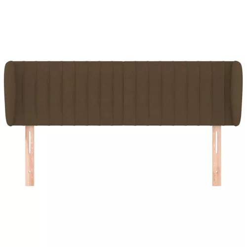  sötétbarna szövet fejtámla 147x23x78/88 cm