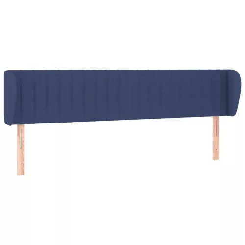  kék szövet fejtámla 163x23x78/88 cm
