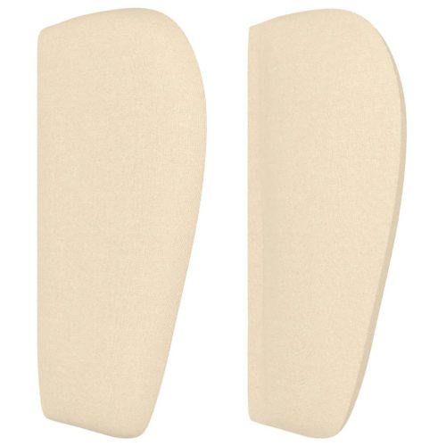  krémszínű szövet fejtámla 147x23x78/88 cm